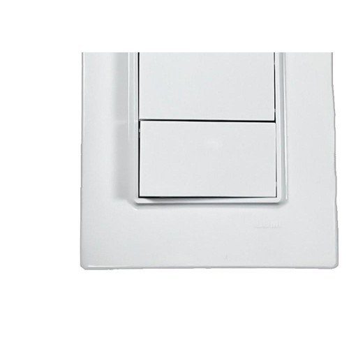 Conjunto Ilumi Vivaz Branco Com Placa 3 Simples 10A. - 7819