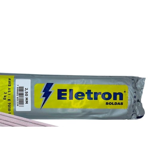 Eletrodo Eletron E-7018 - 2,5Mm - Caixa - Kit C/2 Peca