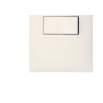 Conjunto Pial Plus+ Branco Com Placa 1 Simples - 611110Bc