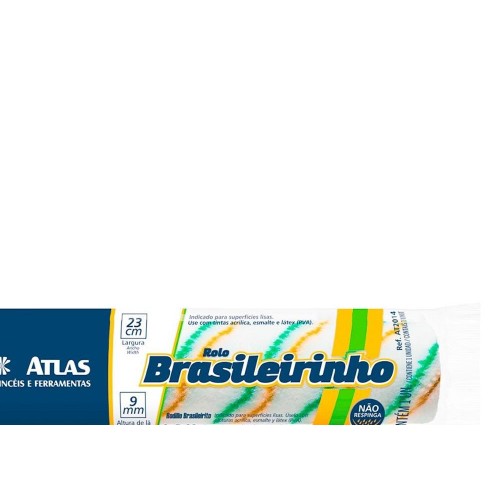 Rolo La Atlas Brasileirinho 23Cm At2014