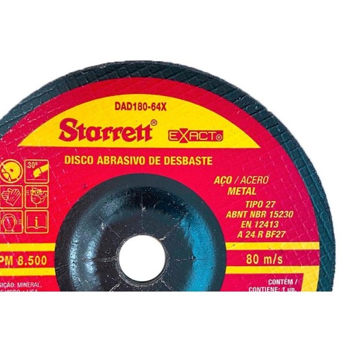 Disco Desbaste Starrett - 7