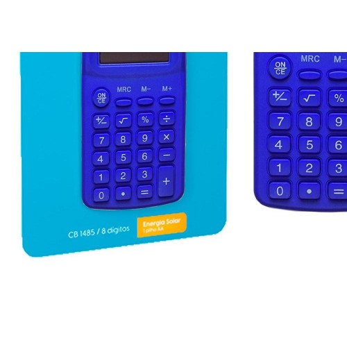 Calculadora De Bolso Elgin Cb1485A Azul