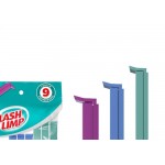 Prendedor Flash Limp Para Embalagens Pacote Com 9 Pecas - Lav3796