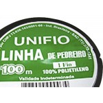 Linha Para Pedreiro Trancada Unifio 100M - Kit C/12 Peca