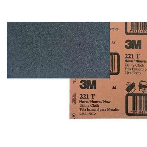 Lixa Ferro 3M 80 - Kit C/50 Folhas