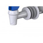 Torneira Para Filtro Herc Superior Azul 1115 - Kit C/12 Peças