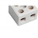 Conector Porcelana Foxlux 2 Polos 10Mm