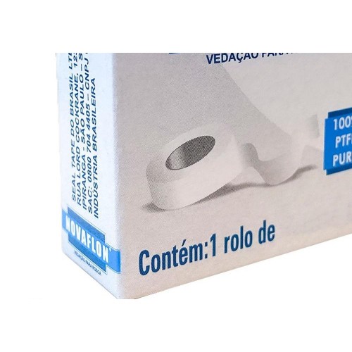 Veda Rosca Novaflon 12X10M - Kit C/120 Peças