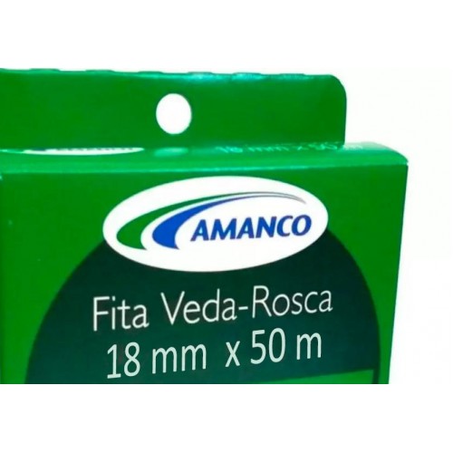 Veda Rosca Amanco 18X50M - Kit C/30 Peca