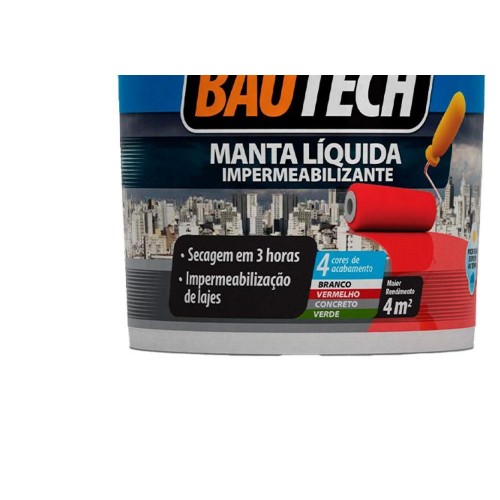 Bautech Manta Liquida Branco 04Kg