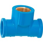 Tee Azul Amanco 3/4 X 3/4 - Kit C/24 Unidades