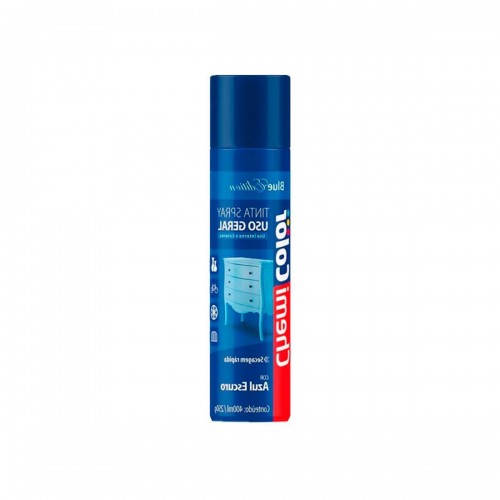 Spray Chemic.Geral Azul Escur.400Ml