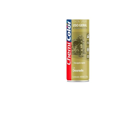 Spray Chemic.Geral Dourado  400Ml