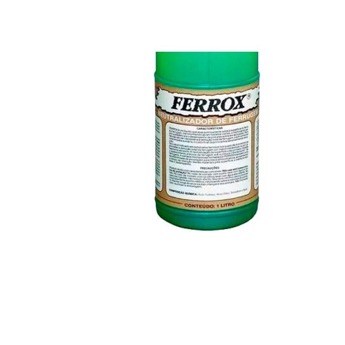 Kit C/4 - Removedor Ferrugem Ferrox 1000 Ml