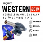 1 Maçarico Western 6019 + 1 refil Nautika227g