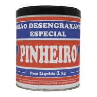 Pasta Desengraxante P/Maos 1Kg Pinheiro - Kit C/12 Unidades