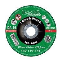 Disco Desbaste Itambe 4.1/2X7/8 Da-16