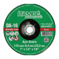 Disco Desbaste Itambe 7 X 7/8Da-16