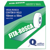 Veda Rosca Qualiflon 3/4X50 - Kit C/60 Unidades