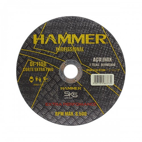 Disco Sped/Inox Hammer 7X7/8X1.6