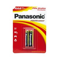 Pilha Alcalina Panasonic Palito Aaa2 C/2