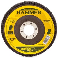 Disco Flap Hammer 4.1/2 X 40 Zirconia