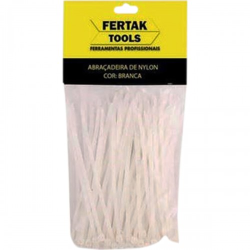 Abracadeira Nylon Fertak 7,6X500 Br C/50