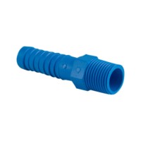 Adaptador Rosca Externa Reboucas B 3/4 Azul - Kit C/25 Unidades