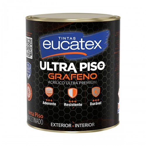 Tinta Eucatex Grafeno Piso A 1/4 Vm Segu