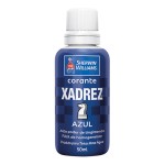 Corante Xadrez 50Ml Azul - Kit C/12 Unidades