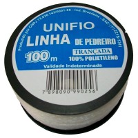 Linha Pedreiro Trancada Unifio 100M  7898090990256 - Kit C/12