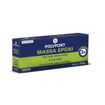 Adesivo Epoxi Massa Polyfort 100Gr Pulvitec  Da005 - Kit C/12