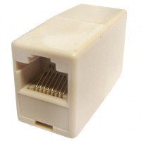 Emenda Femea Simples Para Plug Rj45  867 - Kit C/10