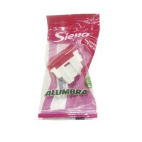 Modulo Alumbra Siena Branco (Tomada 20A Vermelho)   6090