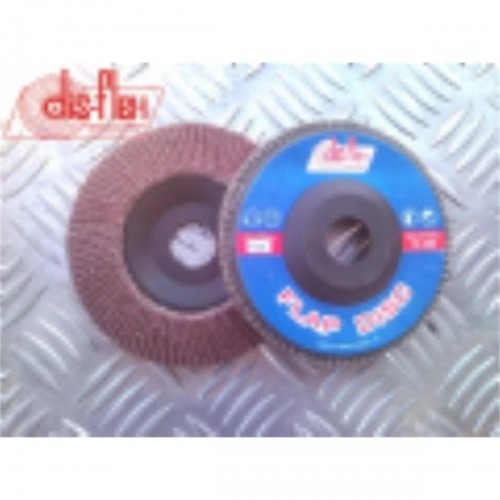 Disco Flap Disflex 7X 50 Oxido Aluminio  9015 - Kit C/5