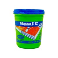 Massa Madeira F12 Viapol Castanho 400G  V0210677