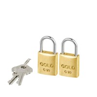 Cadeado Gold Segredo Igual 20Mm  Gcc200009 - Kit C/12