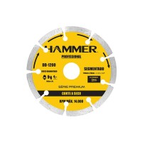 Disco Diamantado Hammer Segmentado 110Mm Seco  Gydd1200