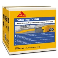 Sikatop 100 Cinza  4Kg         Caixa  428058