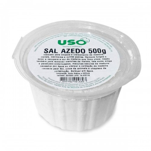 Sal Azedo Uso 500G  Pote  0976-5 - Kit C/6