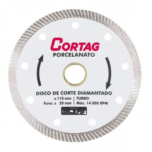 Disco Diamantado Cortag Porcelanato Seco  60863