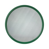 Peneira Mm Arroz 55Cm Chapa Expandida Aro Plastico Verde  23629 - Kit C/10
