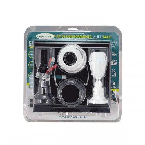 Camera De Seguranca Segurimax 4Canais+2Cameras Hd Kit  27636