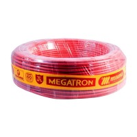Fio Cabinho Flexivel Megatron 10,0 Vermelho 100M  7899