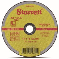 Disco Inox Starrett 7 X 1,6Mm X 7/8  Dac180-24 - Kit C/12