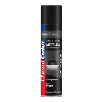 Spray Chemicolor Metalico Preto 400Ml   0680104