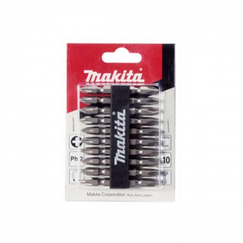 Ponteira Makita Bits Phillips Ph2 X 65Mm Com 10 Pecas  D-34366