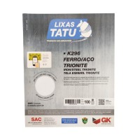 Lixa Ferro Tatu 100 Trionite  K29601000025 - Kit C/25
