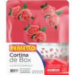 Cortina Para Box Perfetto 1,38 X 2,00M Rosa  017012
