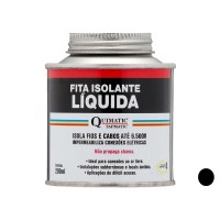 Fita Isolante Liquida 200Ml Preta Quimatic  Bd1